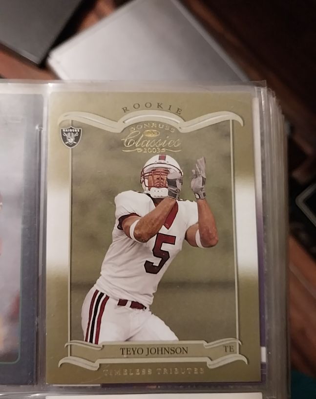 2003 Donruss Classics Teyo Johnson Rookie — front