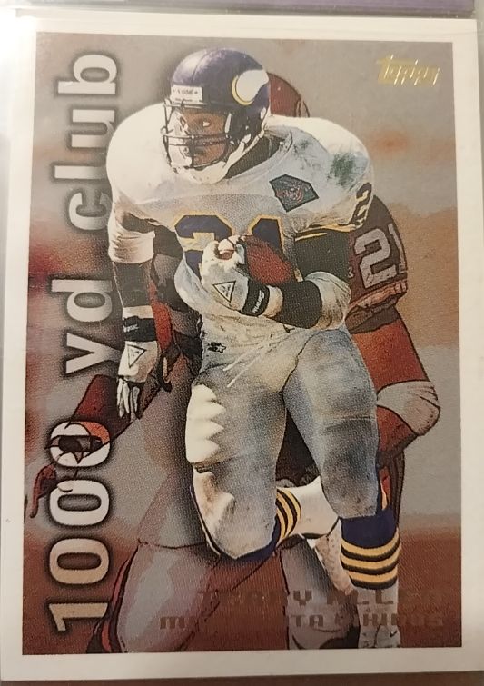 1995 Topps #25 Terry Allen — front