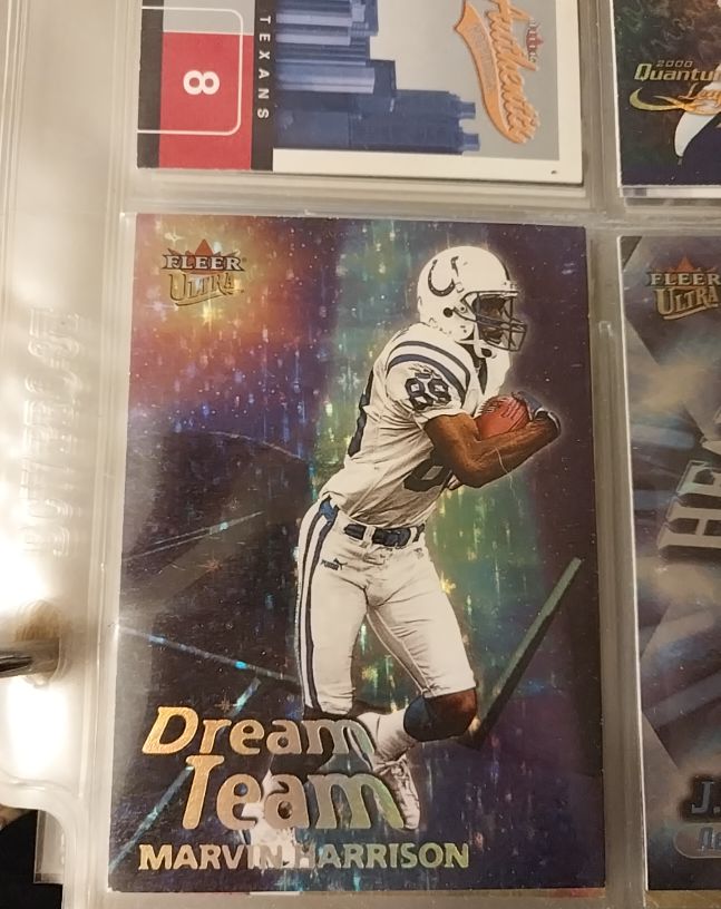 2000 Fleer Ultra Dream Team #7DT Marvin Harrison — front