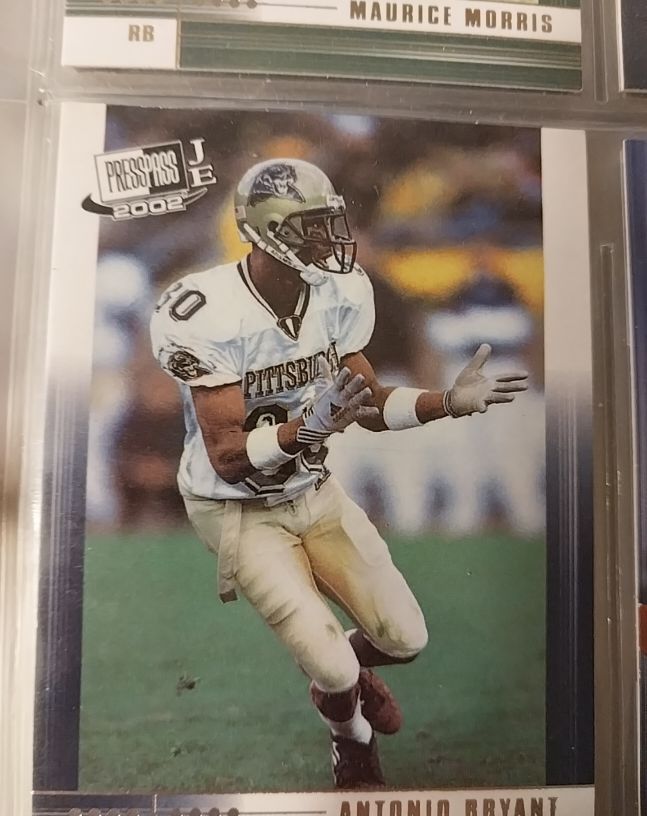 2002 Press Pass JE #32 Antonio Bryant — front