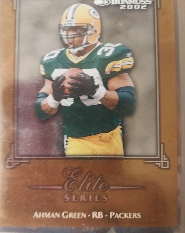 2002 Donruss Elite Series #ES-4 Ahman Green — front