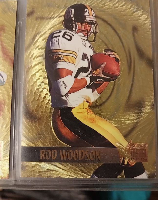 1996 Metal Universe Rod Woodson — front