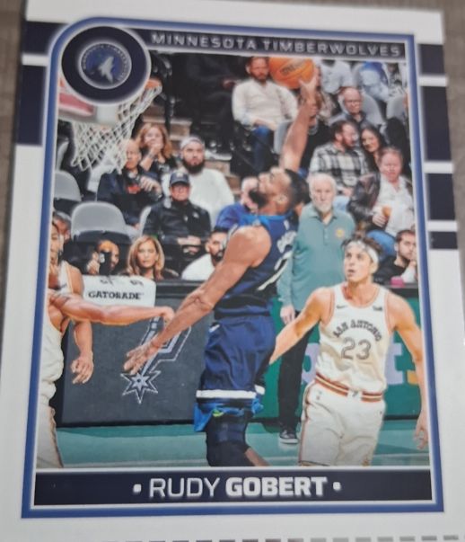 2024-25 Panini NBA Hoops #156 Rudy Gobert — front