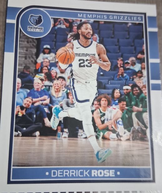 2024-25 Panini Hoops #37 Derrick Rose — front