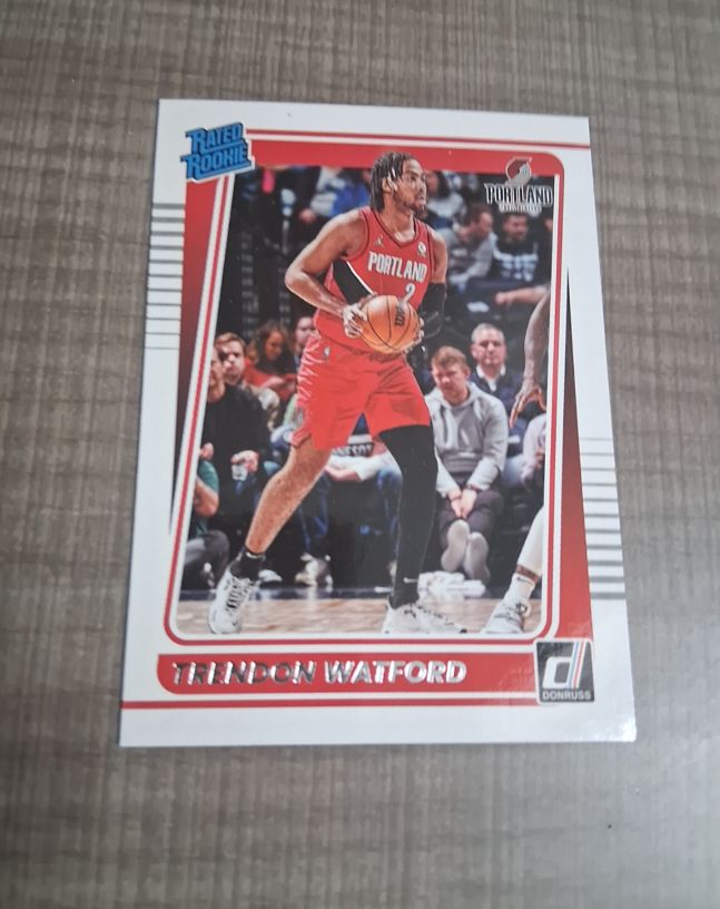 2021-22 Donruss #296 Trendon Watford — front