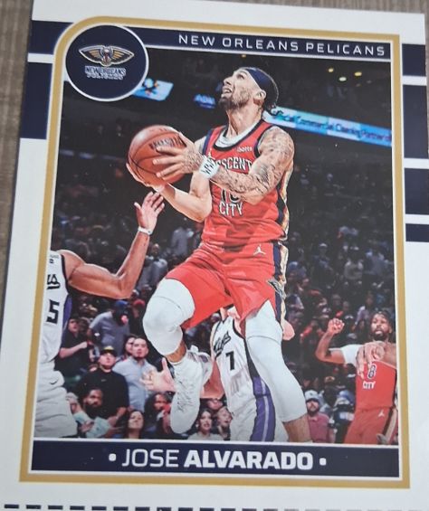2024-25 Panini NBA Hoops #102 Jose Alvarado — front