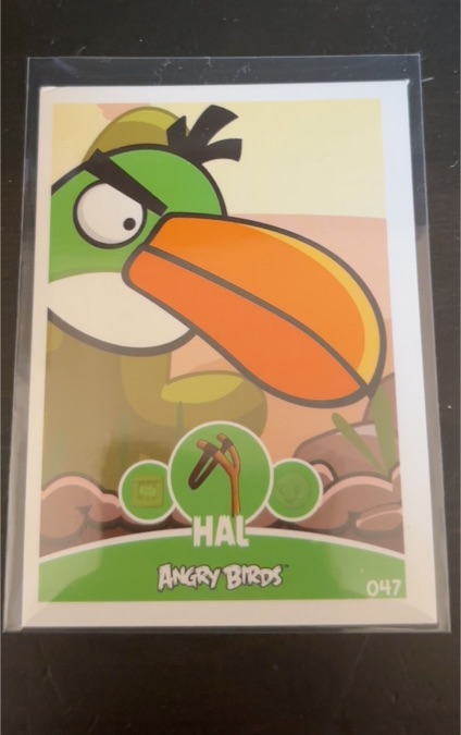 2012 Rovio Angry Birds #047 Hal — front