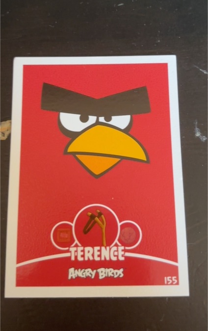 2012 Rovio Angry Birds #155 Terence — front