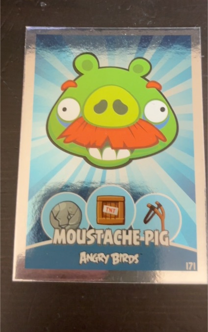 2012 Rovio Angry Birds #171 Moustache-Pig — front