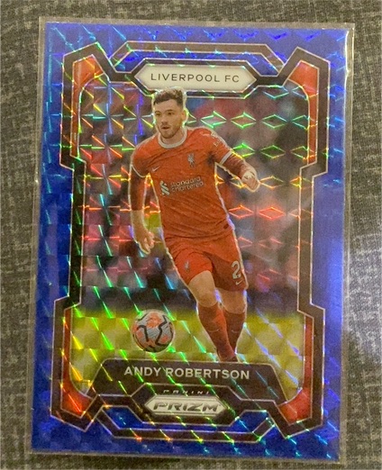 2023-24 Panini Prizm Premier League #80 Andy Robertson — front