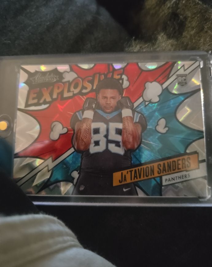 2024 Panini Absolute Explosive #EX-JTS Ja'Tavion Sanders — front