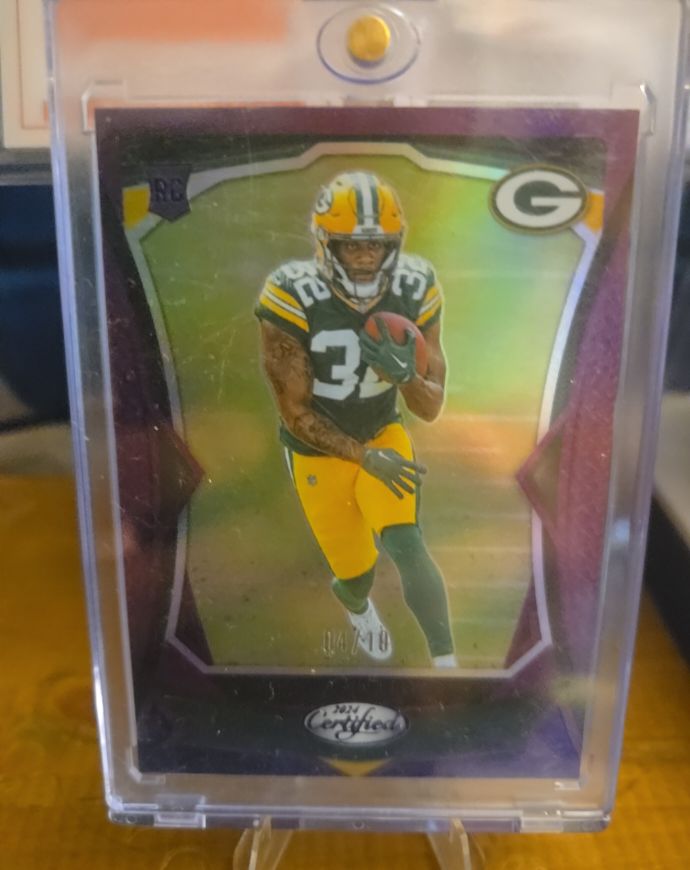 2024 Panini Certified #163 MarShawn Lloyd Blue Mirror — front