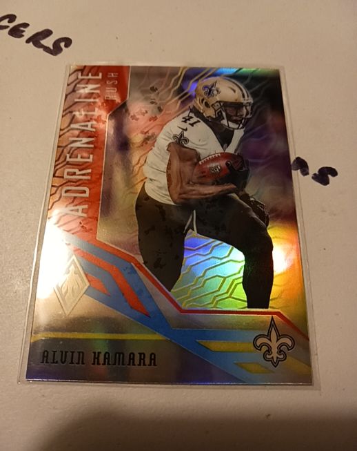 2018 Panini Phoenix Adrenaline Rush #6 Alvin Kamara — front