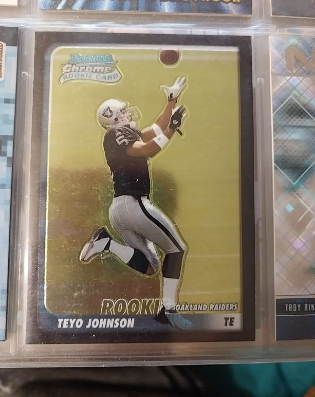 2003 Bowman Chrome #137 Teyo Johnson — front