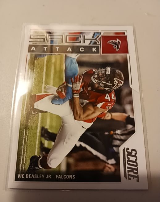 2017 Panini Score Sack Attack #10 Vic Beasley Jr. — front