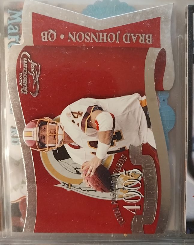 2000 Leaf Quantum #BS27 Brad Johnson — front