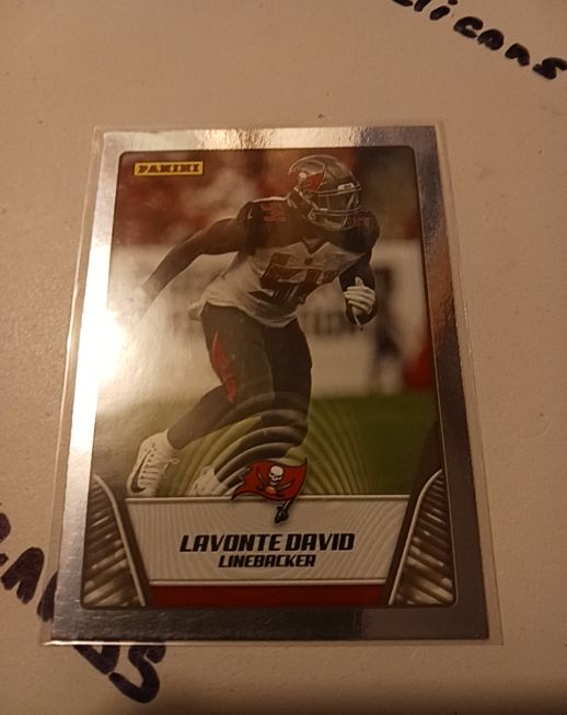 2020 Panini NFL Sticker & Card Collection #28 Lavonte David — front