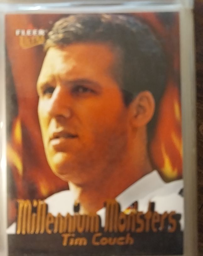 2000 Fleer Ultra Millennium Monsters #1MM Tim Couch — front