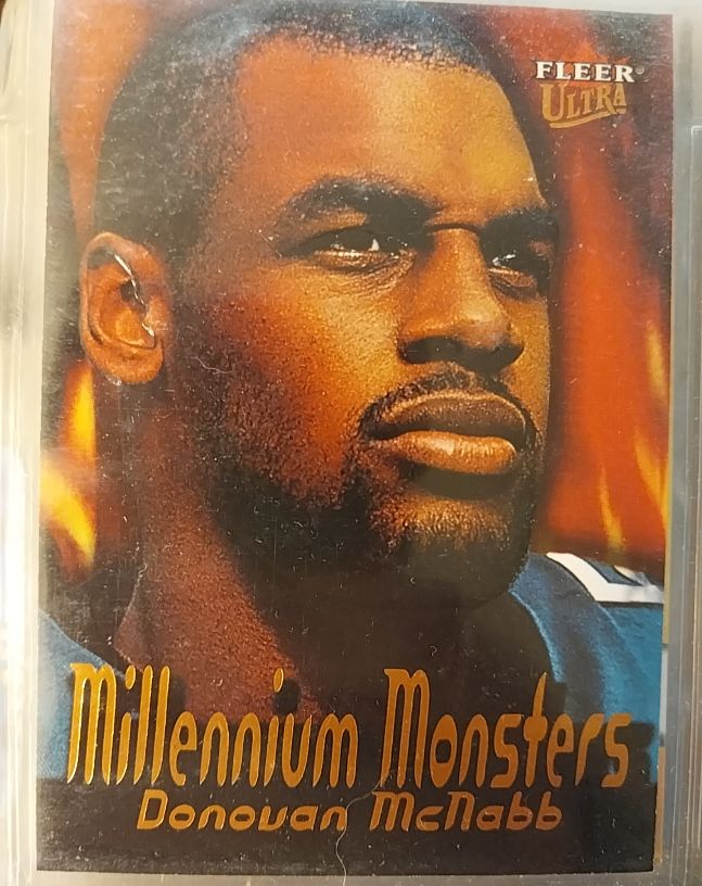 2000 Fleer Ultra Millennium Monsters #10MM Donovan McNabb — front