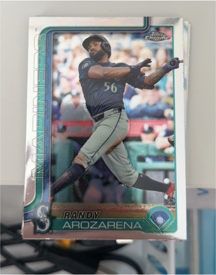 2025 Topps Chrome #164 Randy Arozarena — front