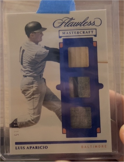 2021 Panini Flawless Mastercraft #MC-LA Luis Aparicio — front