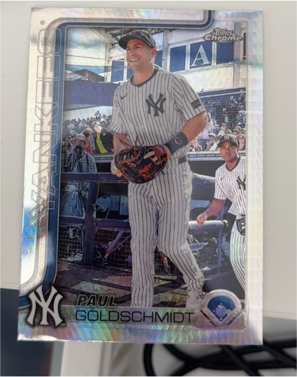 2025 Topps Chrome #168 Paul Goldschmidt — front