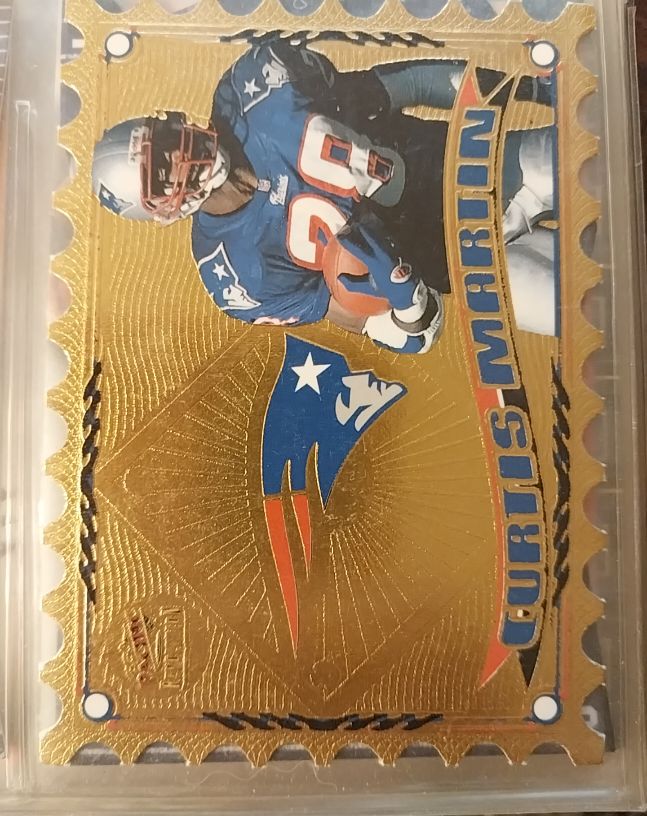 1996 Leaf #13 Curtis Martin — front