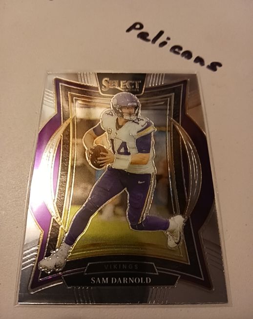 2024 Panini Select #92 Sam Darnold Minnesota Vikings — front