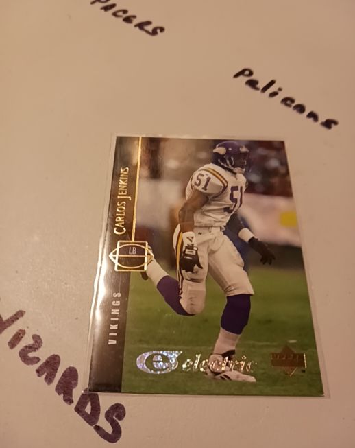 1994 Upper Deck Electric Silver #LB Carlos Jenkins — front