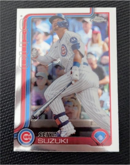 2025 Topps Chrome #210 Seiya Suzuki — front