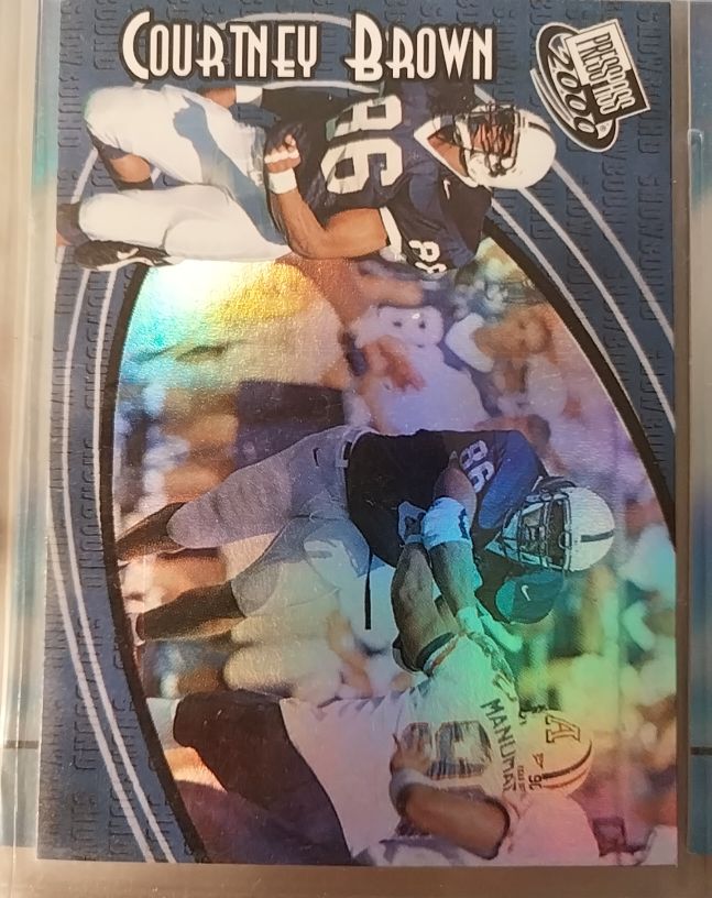 2000 Press Pass #SB3 Courtney Brown — front