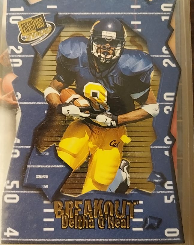 2000 Press Pass Breakout #BO28 Deltha O'Neal — front