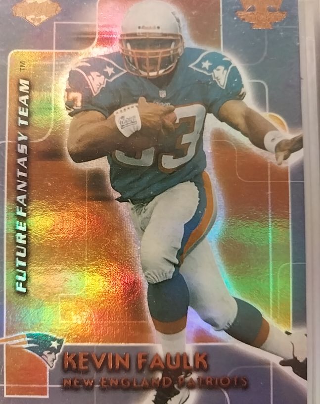 1999 Collector's Edge Triumph Heir Supply #HS14 Kevin Faulk — front