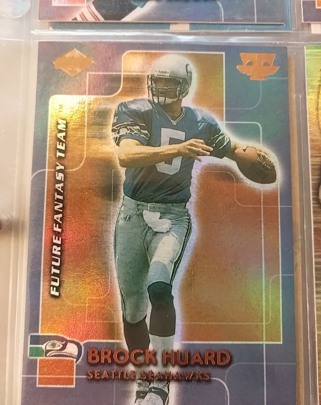 1999 Collector's Edge Triumph Future Fantasy Team #FFT9 Brock Huard — front