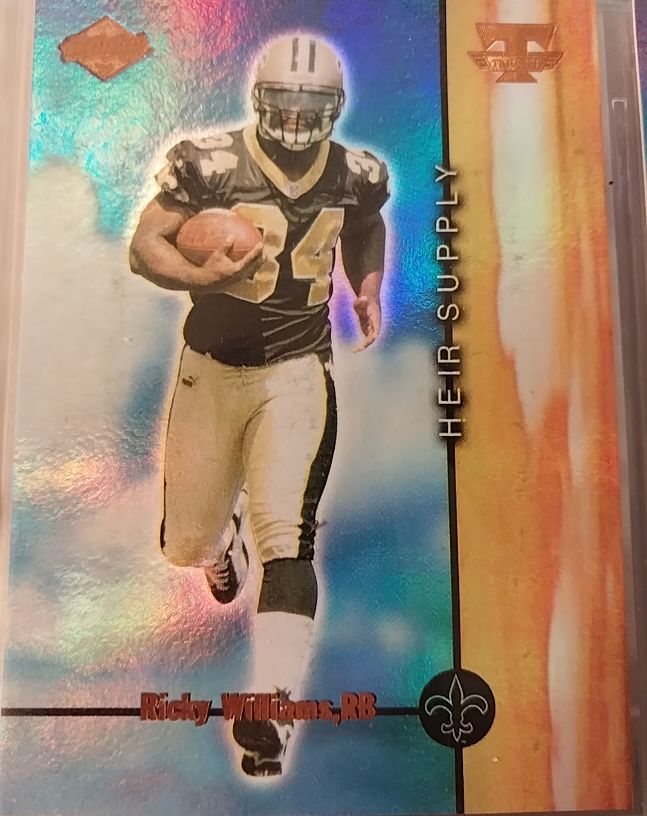 1999 Collector's Edge Triumph #HS1 Ricky Williams Heir Supply — front