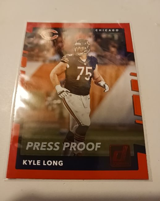 2017 Panini Donruss Press Proof Red #73 Kyle Long — front
