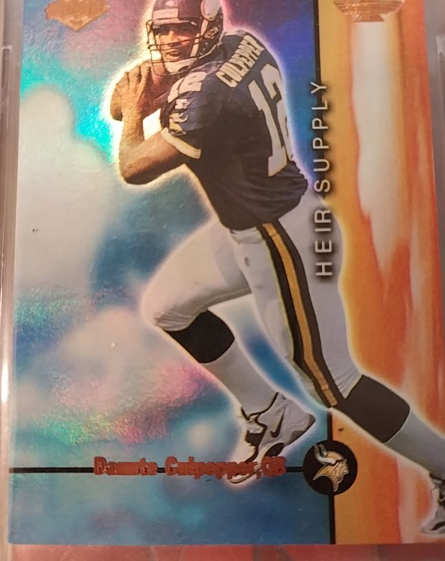 1999 Collector's Edge Triumph #HS6 Daunte Culpepper — front