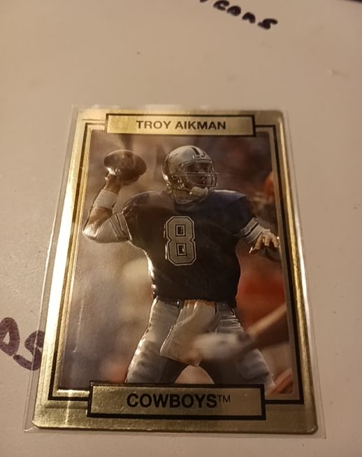 1990 Action Packed #51 Troy Aikman — front