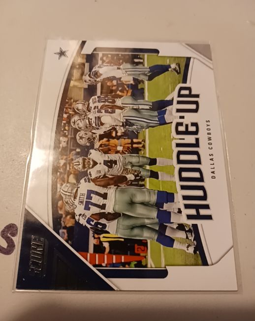 2018 Score #5 Huddle Up Dallas Cowboys — front