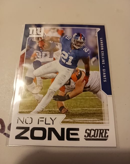 2017 Panini Score No Fly Zone #14 Landon Collins — front