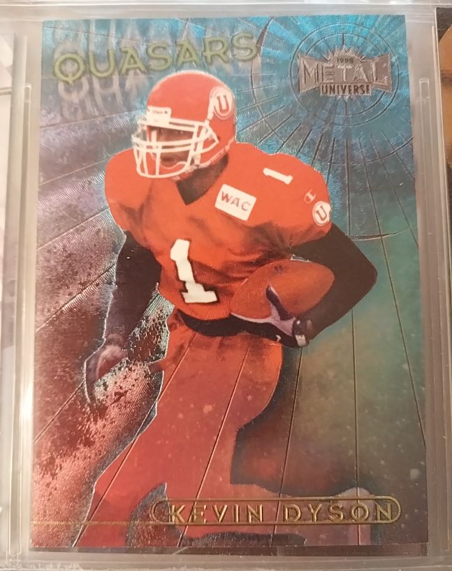 1998 Metal Universe Quasars #8 Kevin Dyson — front