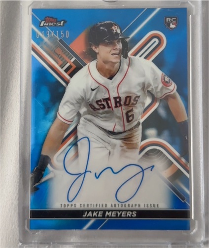 2022 Topps Finest #FA-JM Jake Meyers — front