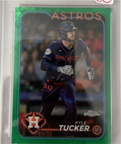 2024 Topps Chrome #112 Kyle Tucker — front