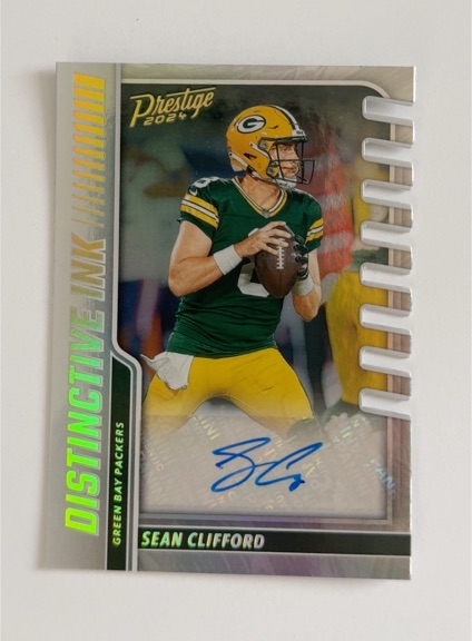 2024 Panini Prestige Distinctive Ink #DI-MSC Sean Clifford — front