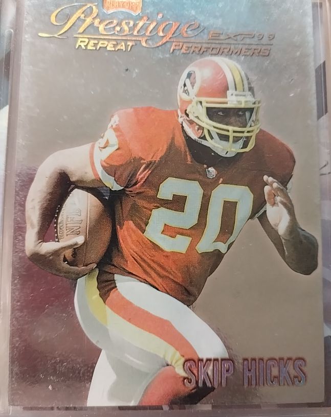 1999 Playoff Prestige EXP 99 Repeat Performers #Skip Hicks — front