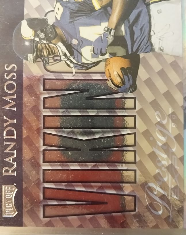 1998 Fleer Randy Moss Rookie Card — front