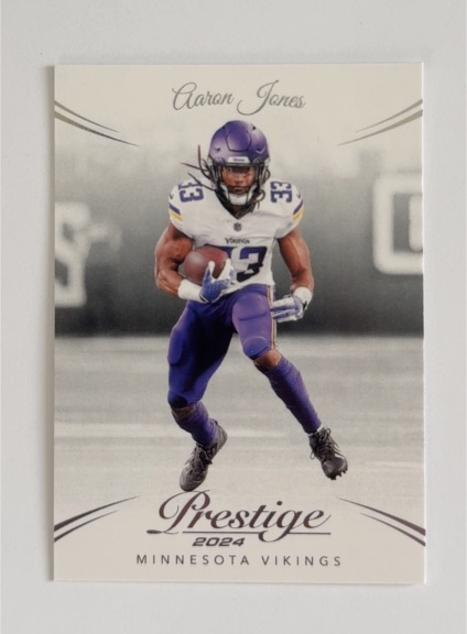 2024 Panini Prestige #193 Aaron Jones — front