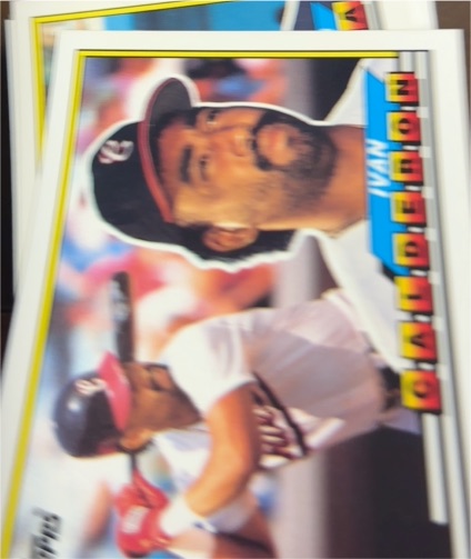 1989 Topps Big #223 Ron Gant — front