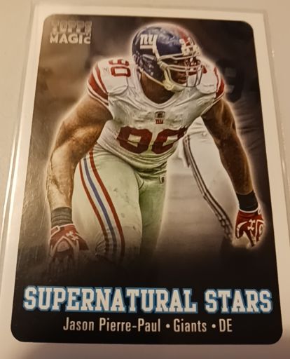 2012 Topps Magic Supernatural Stars #SS-JPP Jason Pierre-Paul — front