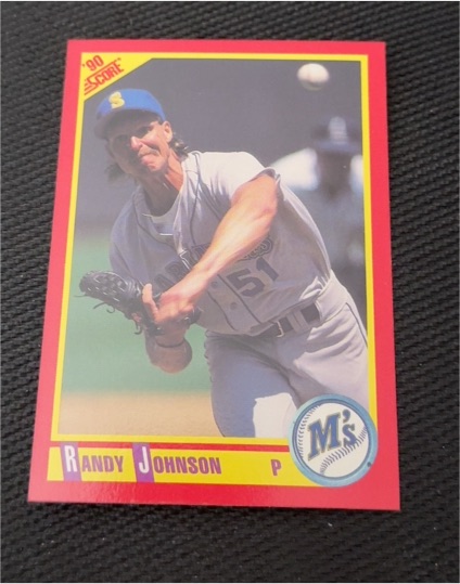 1990 Score #415 Randy Johnson — front